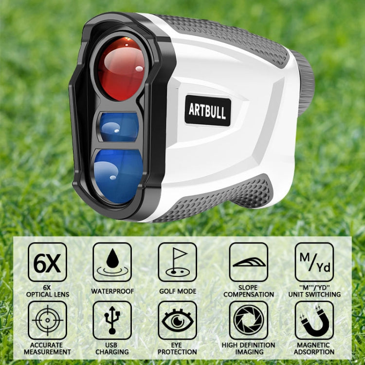 Telemetro laser da golf ricaricabile ARTBULL con magnete