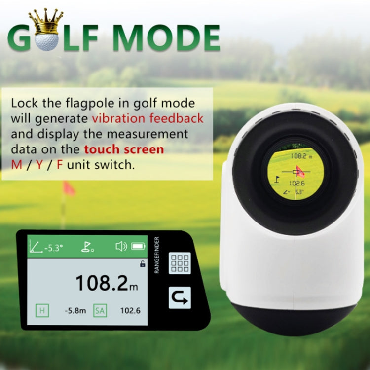 Telemetro per la misurazione della velocità laser da golf con touch screen ARTBULL