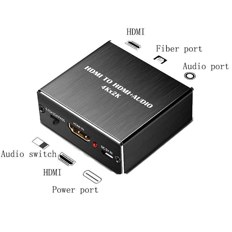 Separatore audio da HDMI a HDMI+AUDIO