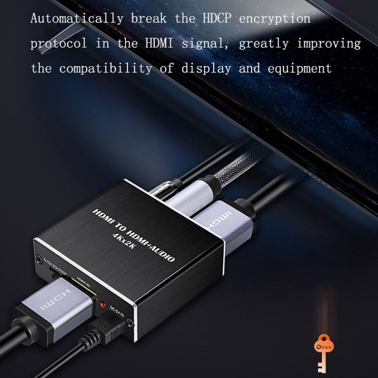 Separatore audio da HDMI a HDMI+AUDIO