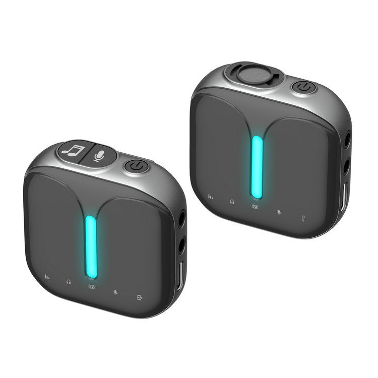Microfono lavalier wireless professionale per esterni con cancellazione del rumore, Type-C, Type-C+Apple Adapter, Type-C+External Microphone, Type-C+Apple Adapter+External Microphone