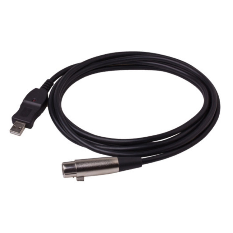 Connessione microfono da 3 m Cavo per computer da USB a XLR