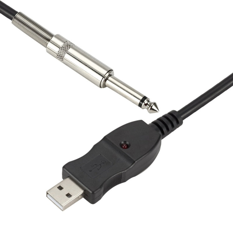 Cavo di collegamento per chitarra per computer direttamente privo di rumore USB da 3 m