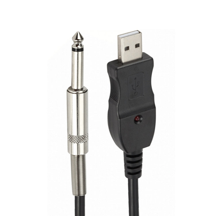 Cavo di collegamento per chitarra per computer direttamente privo di rumore USB da 3 m