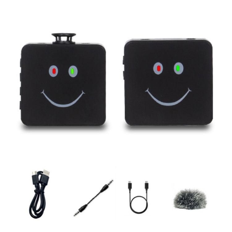 Microfono lavalier radio con riduzione del rumore per riprese video brevi all'aperto, Without Bluetooth, With Bluetooth