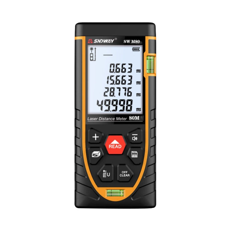 Misuratore di distanza laser Strumento di misurazione a infrarossi, SNDWAY SW-M50, SNDWAY SW-M70, SNDWAY SW-M80, SNDWAY SW-M100, SNDWAY SW-M120, SNDWAY SW-G4S
