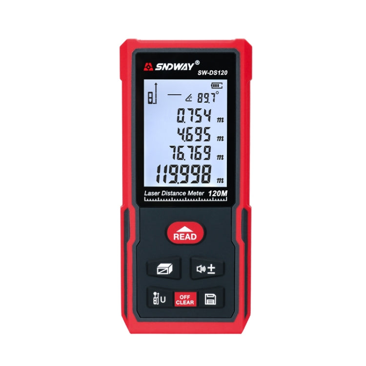 Telemetro laser palmare Righello laser a infrarossi, SNDWAY SW-DS50, SNDWAY SW-DS70, SNDWAY SW-DS100, SNDWAY SW-DS120