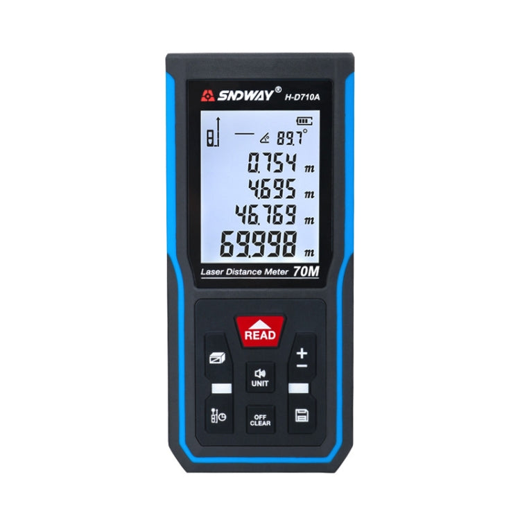 Telemetro laser portatile Strumento di misurazione a infrarossi, SNDWAY H-D510A, SNDWAY H-D710A, SNDWAY H-D100A, SNDWAY H-D120A