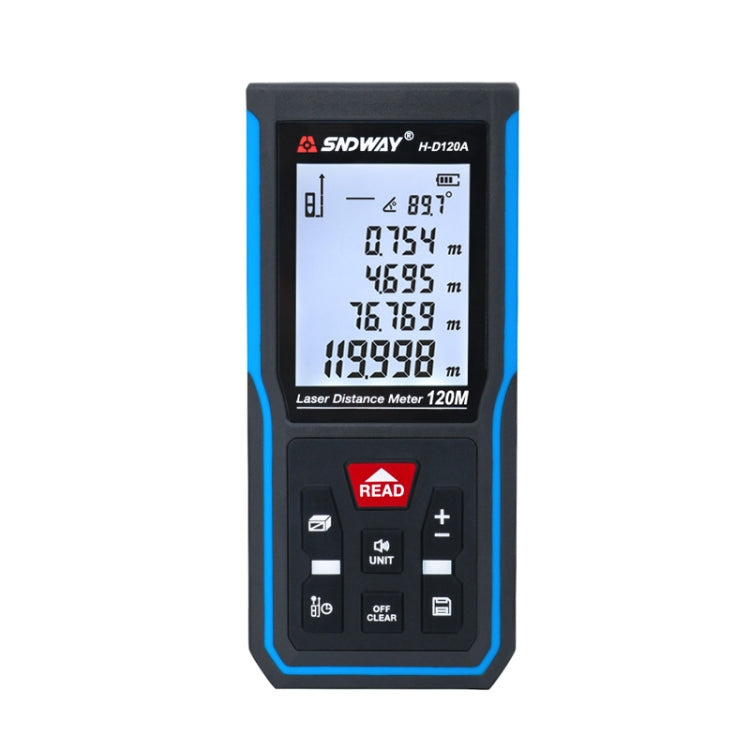 Telemetro laser portatile Strumento di misurazione a infrarossi, SNDWAY H-D510A, SNDWAY H-D710A, SNDWAY H-D100A, SNDWAY H-D120A