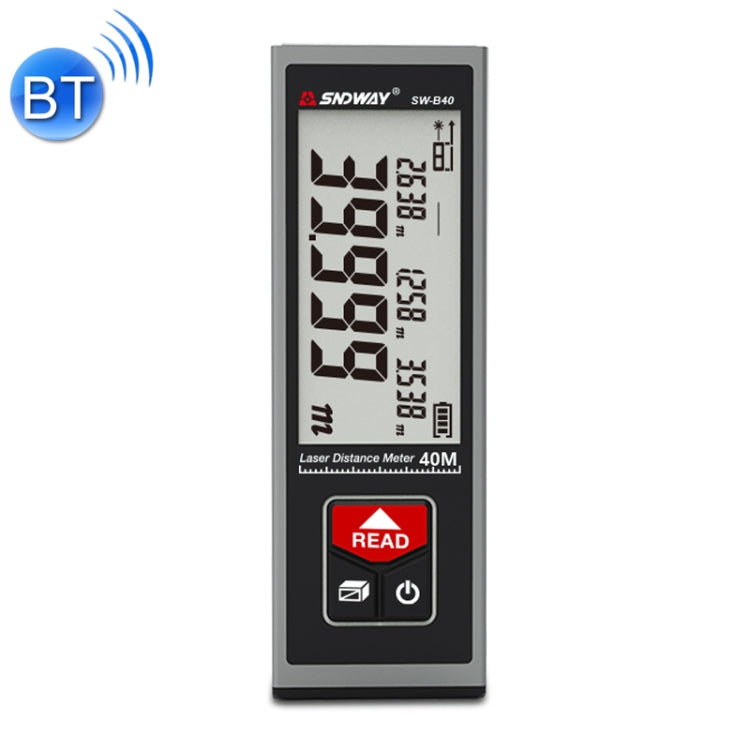 Righello di misurazione a infrarossi per telemetro laser SNDWAY, stile:, 40m Precision Version, 50m Precision Version, 60m Precision Version, 40m Bluetooth Version, 50m Bluetooth Version, 60m Bluetooth Version