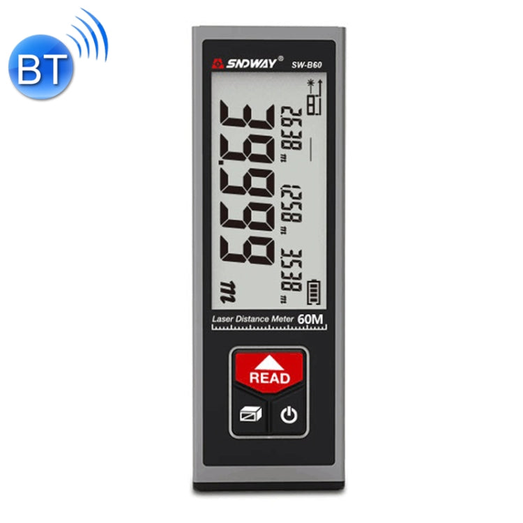 Righello di misurazione a infrarossi per telemetro laser SNDWAY, stile:, 40m Precision Version, 50m Precision Version, 60m Precision Version, 40m Bluetooth Version, 50m Bluetooth Version, 60m Bluetooth Version