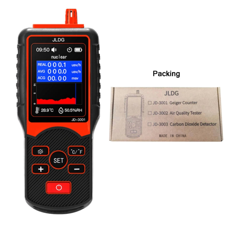 JLDG Home Rilevatore di radiazioni ionizzanti industriali Contatore Geiger, JLDG