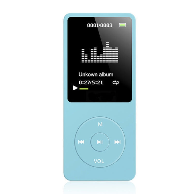 Card Lettore MP4 Lossless ultrasottile con schermo, White, Pink, Red, Gold, Black, Light Blue