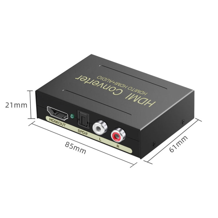 Splitter audio da HDMI a ottico HD 4K
