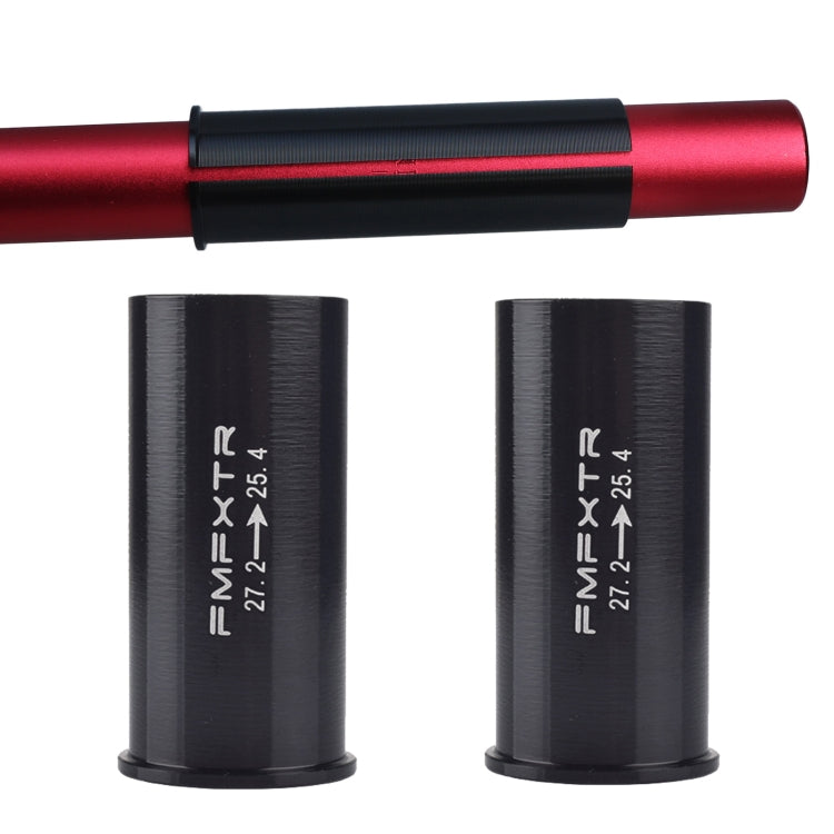 Manicotto di conversione del manicotto del riduttore del tubo sella della bicicletta FMFXTR da 2 pezzi, specificazione:, 27.2mm To 25.4mm, 28.6mm To 25.4mm, 28.6mm To 27.2mm, 30.4mm To 27.2mm, 30.8mm To 27.2mm, 31.6mm To 27.2mm, 33.9mm To 27.2mm