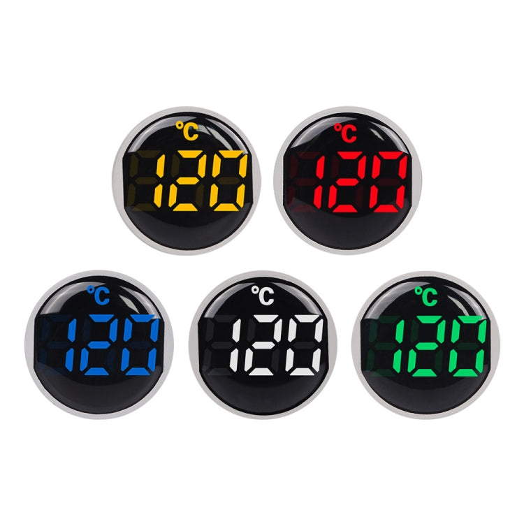 SINOTIMER -20-199 Gradi Celsius Piccolo indicatore di visualizzazione della temperatura, ST16C-04 Green, ST16C-05 Yellow, ST16C-01 Red, ST16C-02 White, ST16C-03 Blue