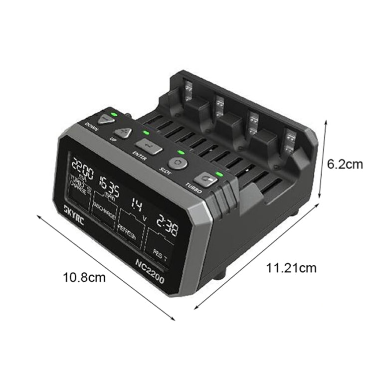 Analizzatore di caricabatteria multifunzione SKYRC NC2200, EU Plug, US Plug