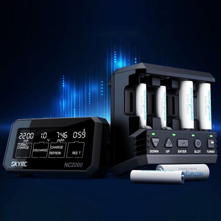 Analizzatore di caricabatteria multifunzione SKYRC NC2200, EU Plug, US Plug