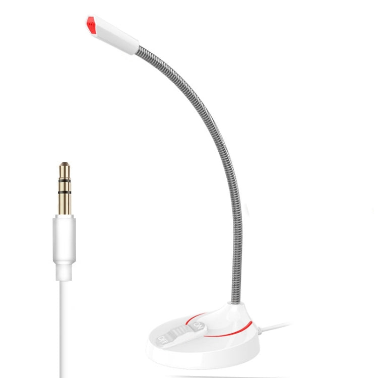 F12 Microfono da tavolo per riunioni con tubo metallico, specifiche:, 3.5 Version (Black), 3.5 Version (White), USB Version (Black)