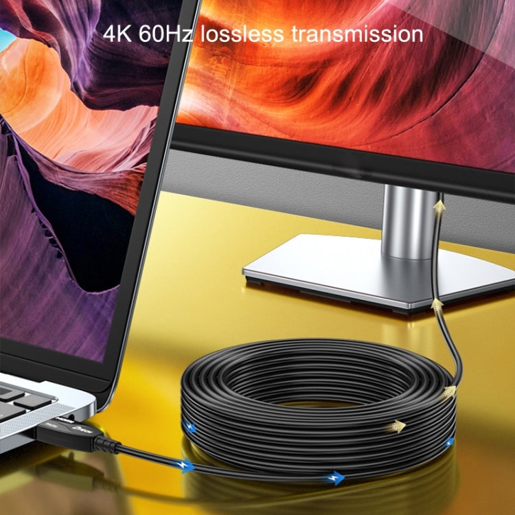 DTECH HDMI 2.0 Versione Fibra Ottica Linea 4K 60Hz Cablaggio ingegneria TV grande schermo, Lunghezza:, 2m, 5m, 10m, 15m, 20m, 25m, 30m, 35m, 40m, 50m, 60m, 70m, 80m, 90m, 100m