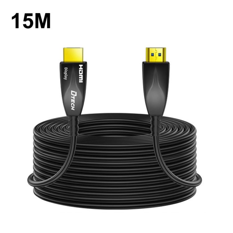 DTECH HDMI 2.0 Versione Fibra Ottica Linea 4K 60Hz Cablaggio ingegneria TV grande schermo, Lunghezza:, 2m, 5m, 10m, 15m, 20m, 25m, 30m, 35m, 40m, 50m, 60m, 70m, 80m, 90m, 100m
