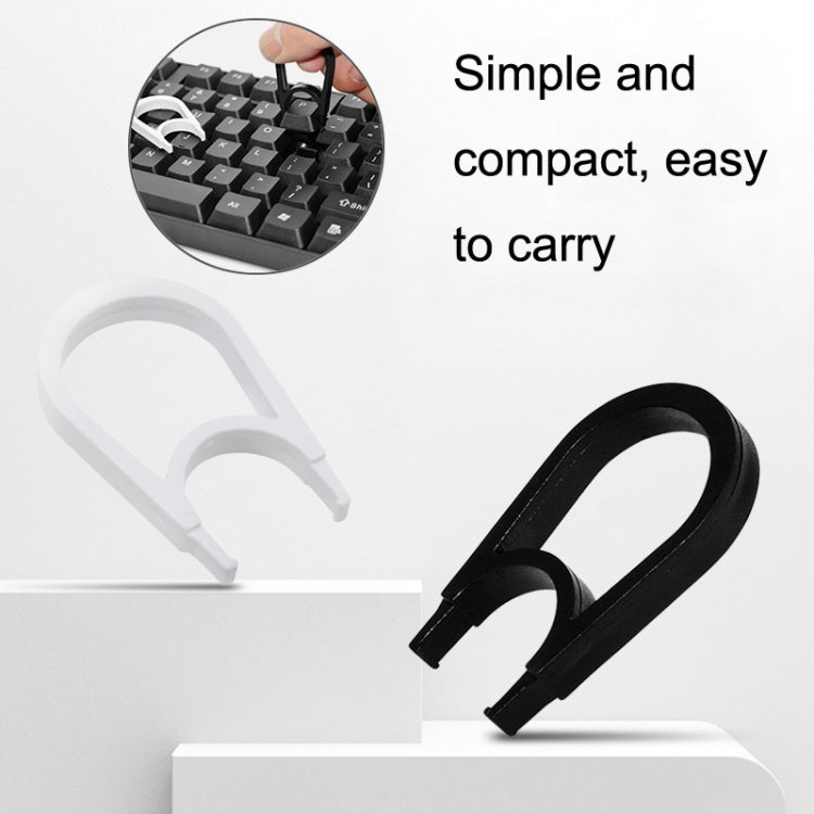 Strumento di rimozione della chiave di pulizia dell'estrattore chiave della tastiera del computer 30PCS, Blac, Black