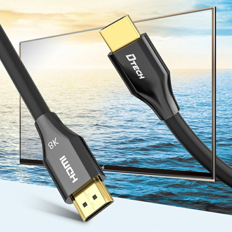 DTECH HDMI 8K 60Hz HD Fibra ottica Linea TV Display Proiettore Linea di estensione, 1m, 1.5m, 2m, 3m