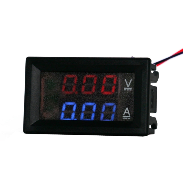 Misuratore di corrente di tensione a doppio display Misuratore di tensione CC digitale, 10A (Red), 10A (Red Blue), 10A (Blue), 50A (Red), 50A (Red Blue), 50A (Blue)