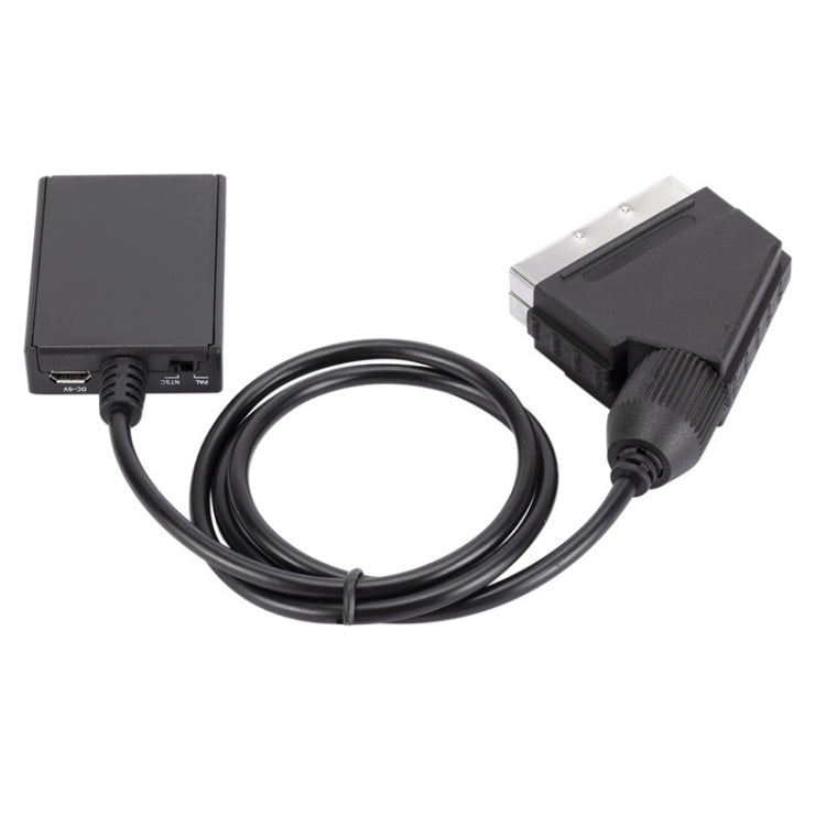 Convertitore da HDMI a Scart Adattatore video HD 1080p, HDMI to SCART 1080P