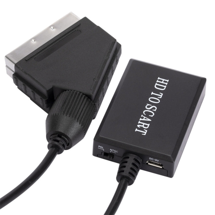 Convertitore da HDMI a Scart Adattatore video HD 1080p, HDMI to SCART 1080P