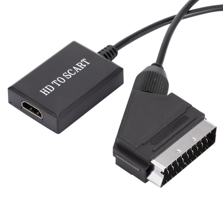 Convertitore da HDMI a Scart Adattatore video HD 1080p, HDMI to SCART 1080P