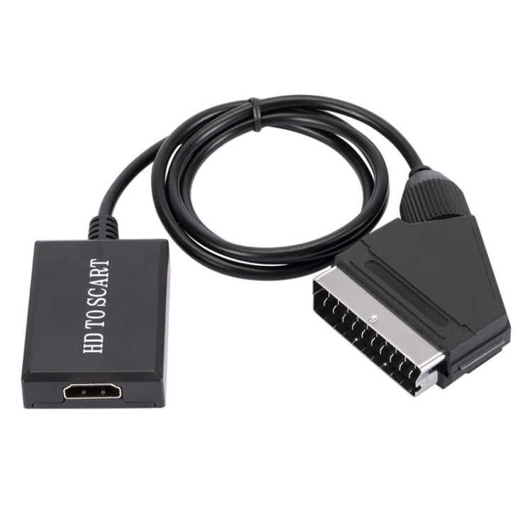 Convertitore da HDMI a Scart Adattatore video HD 1080p, HDMI to SCART 1080P