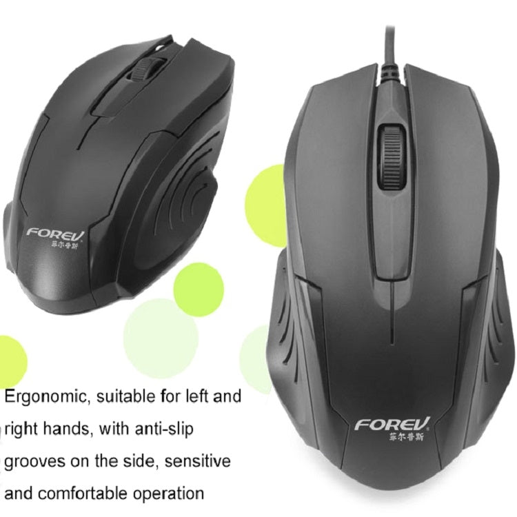 Mouse ottico aziendale cablato FV-55