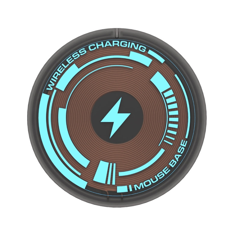 Per modulo di ricarica wireless per mouse Logitech G502 / G703 / G403 / G903 / GPW / GPW2, Transparent, Transparent + Wireless Charging, Flash