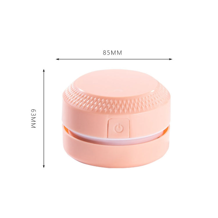 2PCS Desktop Mini Aspirapolvere Coriandoli di gomma Pulitore per tastiera, Pink, Blue