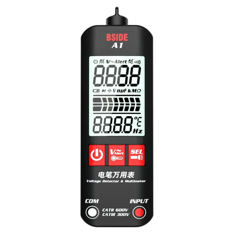 BSIDE A1 Dual Mode Smart Handheld Multimetro di tensione per elettricisti con rilevamento ad alta precisione senza batteria, A1