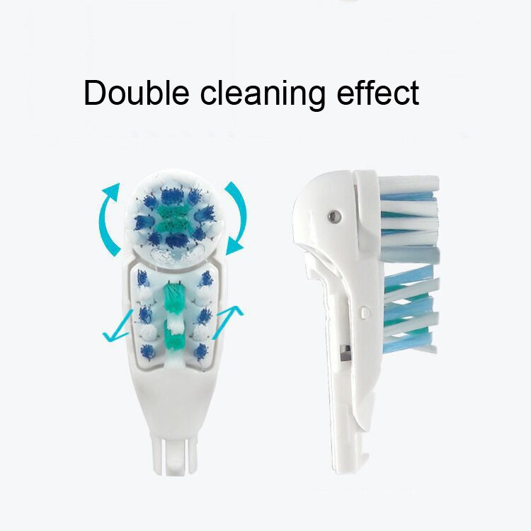 Testina di ricambio per spazzolino elettrico multidirezionale da 4 pezzi/set per Oral B 3733 4732 4734