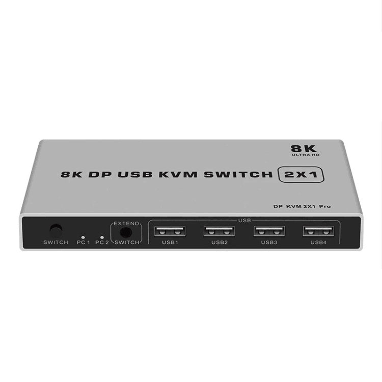 KYSW59 60HZ DP USB KVM Switch Dispositivo di condivisione computer 2 in 1, KYSW59, 8K