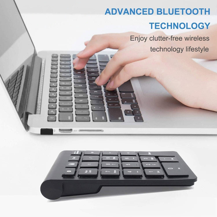 BT304 Mini tastiera wireless per laptop a 22 tasti, specifiche:, Bluetooth (Black), Bluetooth (Gray), Bluetooth (Gold), Bluetooth (Silver Black), 2.4G (Black), 2.4G (Gray), 2.4G (Gold), 2.4G (Silver Black)