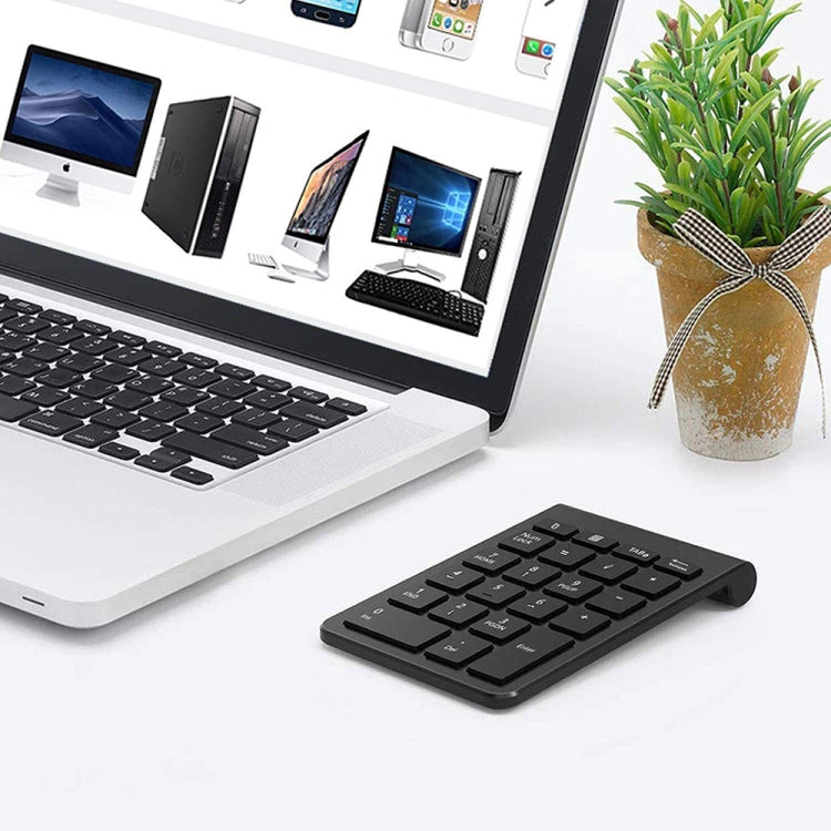 BT304 Mini tastiera wireless per laptop a 22 tasti, specifiche:, Bluetooth (Black), Bluetooth (Gray), Bluetooth (Gold), Bluetooth (Silver Black), 2.4G (Black), 2.4G (Gray), 2.4G (Gold), 2.4G (Silver Black)