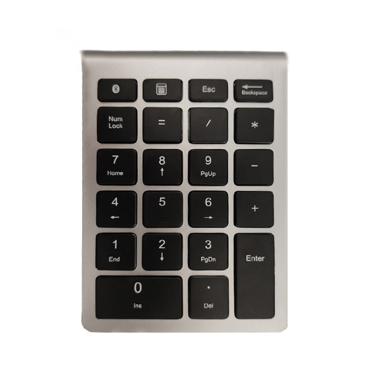 BT304 Mini tastiera wireless per laptop a 22 tasti, specifiche:, Bluetooth (Black), Bluetooth (Gray), Bluetooth (Gold), Bluetooth (Silver Black), 2.4G (Black), 2.4G (Gray), 2.4G (Gold), 2.4G (Silver Black)