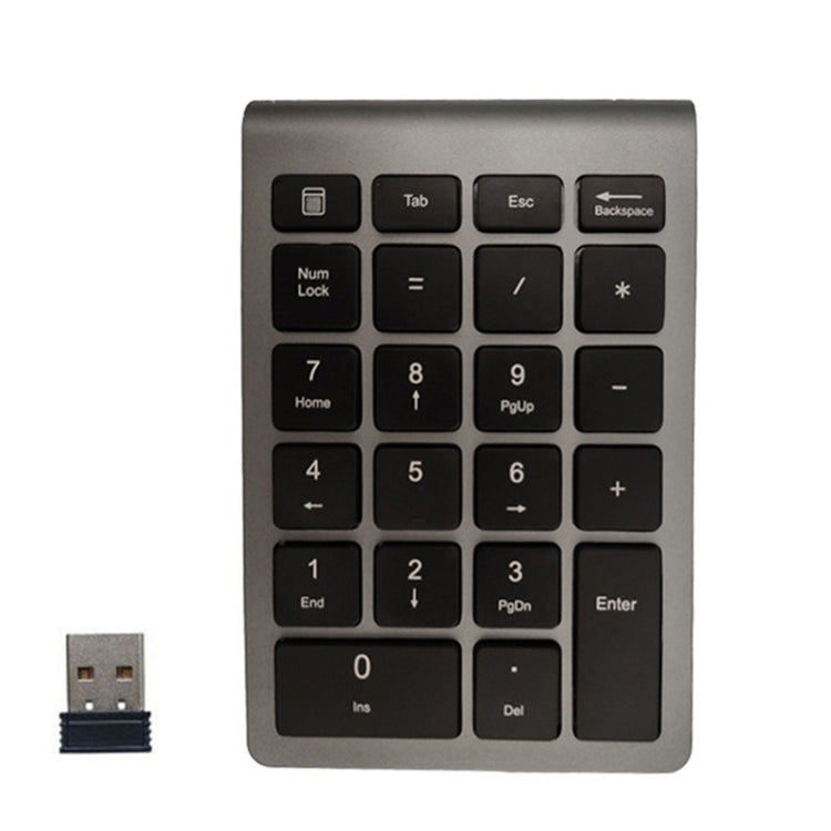 BT304 Mini tastiera wireless per laptop a 22 tasti, specifiche:, Bluetooth (Black), Bluetooth (Gray), Bluetooth (Gold), Bluetooth (Silver Black), 2.4G (Black), 2.4G (Gray), 2.4G (Gold), 2.4G (Silver Black)