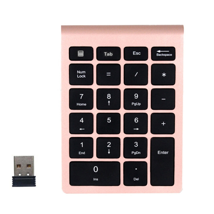 BT304 Mini tastiera wireless per laptop a 22 tasti, specifiche:, Bluetooth (Black), Bluetooth (Gray), Bluetooth (Gold), Bluetooth (Silver Black), 2.4G (Black), 2.4G (Gray), 2.4G (Gold), 2.4G (Silver Black)