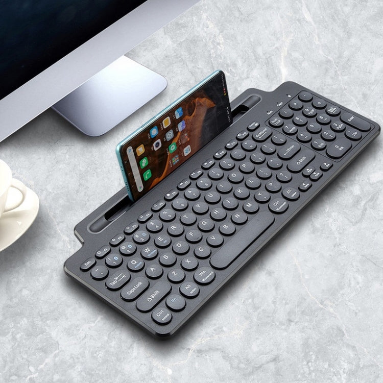 Tastiera wireless Bluetooth 2.4G con staffa per slot per schede, With Touchpad, No Touchpad