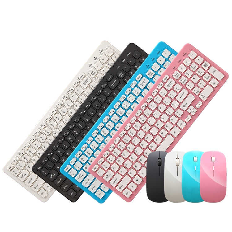 MLD-568 Set tastiera mouse wireless muto da gioco per ufficio, MLD-568 Black, MLD-568 White, MLD-568 Blue, MLD-568 Pink