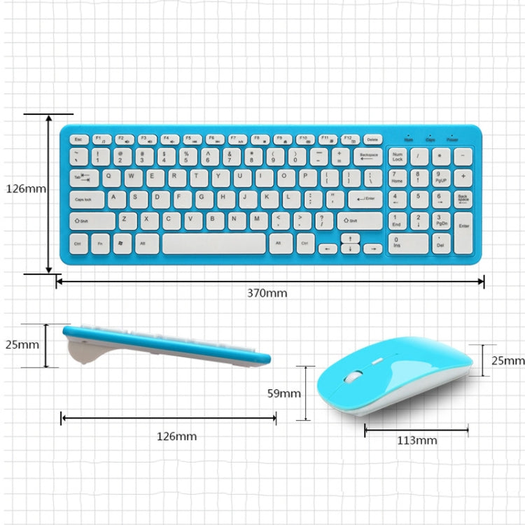 MLD-568 Set tastiera mouse wireless muto da gioco per ufficio, MLD-568 Black, MLD-568 White, MLD-568 Blue, MLD-568 Pink