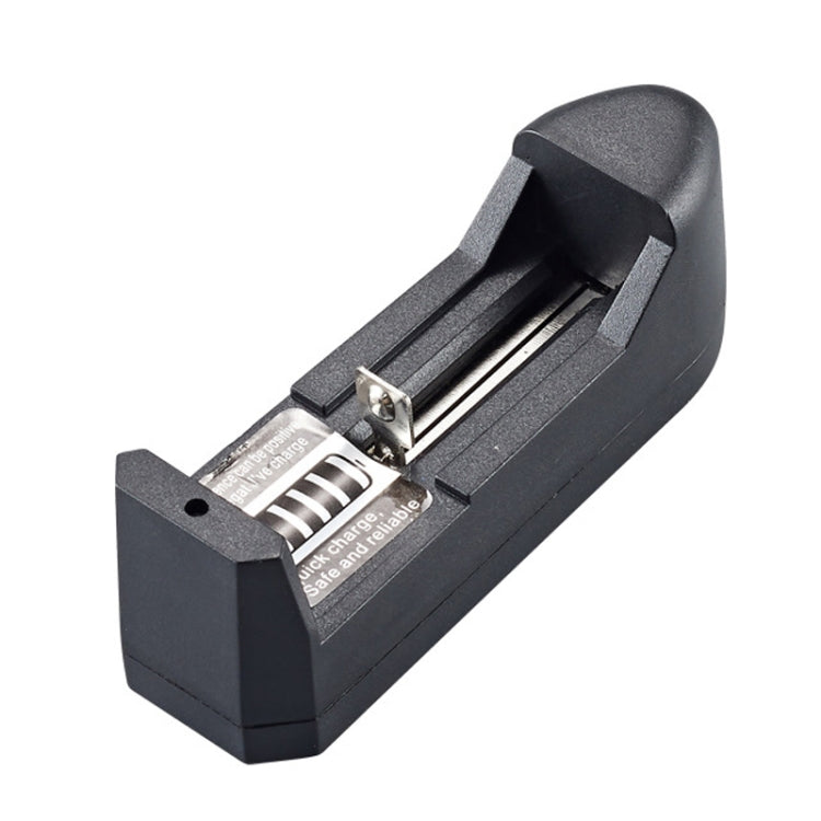 10 PCS Alimentatore a inserimento diretto a slot singolo BMAX 18650 Caricabatteria al litio, Single Slot EU Plug(Black), Single Slot US Plug(Black)