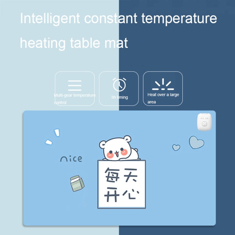 Intelligent Timing Riscaldamento Impermeabile Caldo Mouse Pad Spina CN, Dimensioni:, 60x36cm, 80x33cm