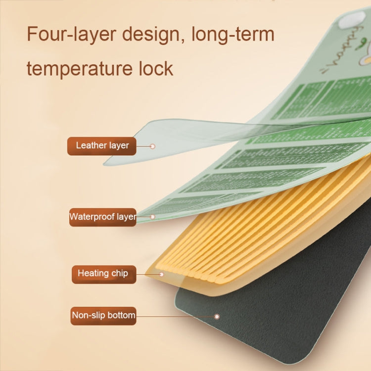 Intelligent Timing Riscaldamento Impermeabile Caldo Mouse Pad Spina CN, Dimensioni:, 60x36cm, 80x33cm