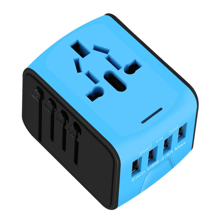 BMAX 199-04U Convertitore USB multifunzionale da viaggio 4 prese USB universali, BMAX 199-04U Green, BMAX 199-04U Blue, BMAX 199-04U Black, BMAX 199-04U White